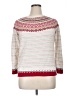 Talbots Chevron-herringbone White Pullover Sweater Size 1X - photo 1