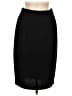 St. John Basics Solid Black Formal Skirt Size 8 - photo 1