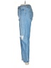 Just Black Hearts Blue Jeans Size 26 waist - photo 5