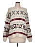 Old Navy Argyle Ivory Pullover Sweater Size L - photo 1