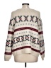 Old Navy Argyle Ivory Pullover Sweater Size L - photo 2