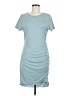 Unbranded Solid Teal Casual Dress Size M - photo 1