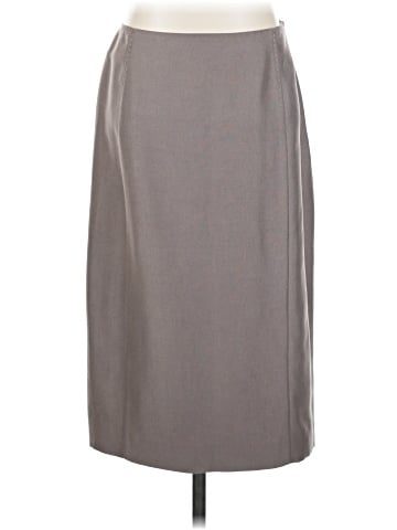 Nina Ricci Silk Skirt (view 1)