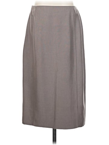Nina Ricci Silk Skirt (view 2)