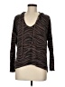 Olivaceous Animal Print Brown Cardigan Size M - photo 1