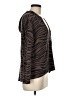 Olivaceous Animal Print Brown Cardigan Size M - photo 4