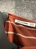 Pink Clover Stripes Burgundy Pullover Sweater Size XS - photo 7
