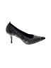Donald J Pliner Damask Black Gray Heels Size 6 1/2 - photo 1