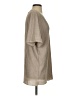 Zara Tan Short Sleeve Blouse Size S - photo 4