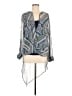 Democracy 100% Polyester Blue Kimono Size M - photo 1