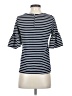 Green Envelope Blue Short Sleeve Top Size S - photo 2
