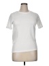 Fabletics Solid White Active T-Shirt Size XL (estimated) - photo 1