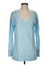 Mod-O-Doc 100% Cotton Blue Pullover Sweater Size S - photo 1