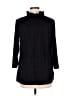 Crown & Ivy Black 3/4 Sleeve Blouse Size M - photo 2