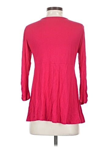 New York & Company 3/4 Sleeve T-Shirt (view 2)