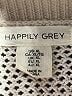 Happily Grey Ivory Pullover Sweater Size XL - photo 7