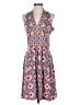 Wisp Paisley Blue Casual Dress Size 6 (petite) - photo 1