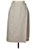 Casual Corner 100% Polyester Solid Tan Formal Skirt Size 10 - photo 1