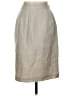 Casual Corner 100% Polyester Solid Tan Formal Skirt Size 10 - photo 2
