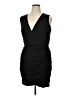 Alexia Admor Solid Black Cocktail Dress Size XL - photo 1