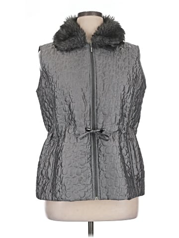 Mountain Lake Faux Fur Vest (view 1)