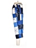 Charter Club 100% Polyester Color Block Blue Leggings Size L (petite) - photo 4