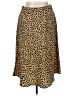 Sanctuary 100% Polyester Animal Print Gold Casual Skirt Size 1X - photo 1