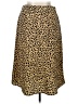 Sanctuary 100% Polyester Animal Print Gold Casual Skirt Size 1X - photo 2