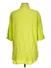 Assorted Brands 100% Viscose Green 3/4 Sleeve Button-Down Shirt Size L - photo 2