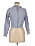 Hippie Rose Gray Blue Zip Up Hoodie Size XS - photo 1