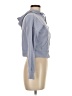 Hippie Rose Gray Blue Zip Up Hoodie Size XS - photo 4