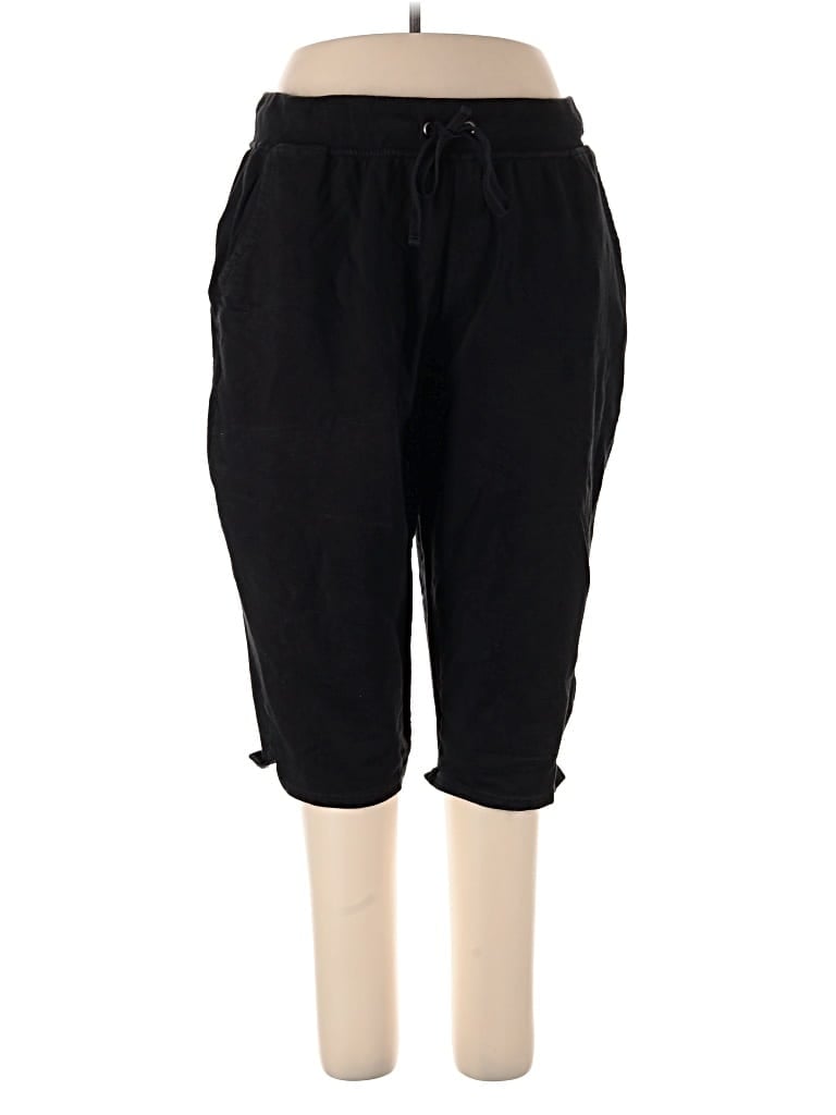 Pre-owned Just My Size Casual Pants In Black