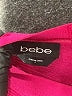 Bebe Solid Pink Cocktail Dress Size L - photo 3