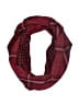 J.Jill Plaid Burgundy Red Scarf One size - photo 1