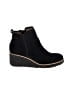 Earth Black Ankle Boots Size 9 - photo 1