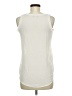 Ann Taylor LOFT 100% Polyester Ivory Sleeveless Blouse Size XS - photo 2