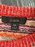 J.Crew Print Orange Pullover Sweater Size XS - photo 7
