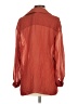 Zara 100% Viscose Houndstooth Red 3/4 Sleeve Blouse Size XS - photo 2