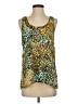 Twenty One 100% Polyester Green Sleeveless Blouse Size S - photo 1