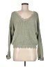 Moon & Madison 100% Acrylic Green Pullover Sweater Size M - photo 1