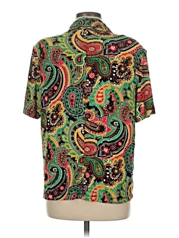 Slinky Brand Short Sleeve Blouse (view 2)