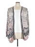 Assorted Brands 100% Viscose Gray Brown Cardigan Size 3X - photo 1