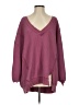 Assorted Brands Burgundy Pullover Sweater Size 00 - photo 1