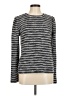 Ann Taylor Factory Metallic Silver Pullover Sweater Size M - photo 1
