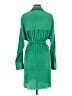 Unbranded 100% Polyester Green Casual Dress Size M - photo 2