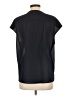 J.Crew 100% Polyester Black Short Sleeve Blouse Size 10 - photo 2