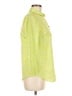 Lands' End 100% Baumwolle Print Yellow 3/4 Sleeve Button-Down Shirt Size 6 - photo 4