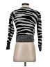 Banana Republic Animal Print Silver Wool Pullover Sweater Size S (petite) - photo 2