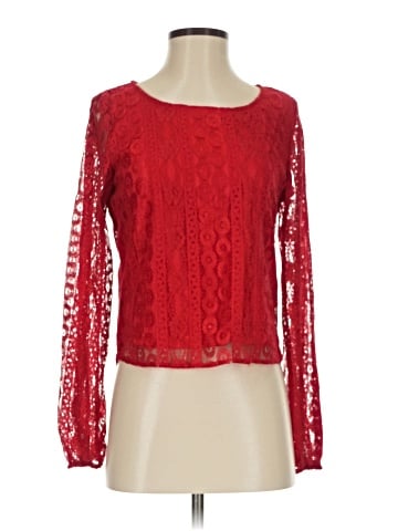 Francesca's Long Sleeve Blouse (view 1)