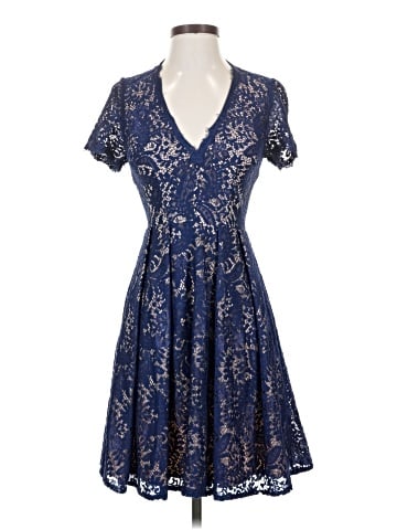 Aqua Cocktail Dress (view 1)